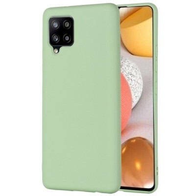 Samsung Galaxy A42 5G Shell kieto silikono TPU žalias dėklas - nugarėlė | Priedai.lt