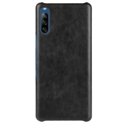 Soft Slim serijos Sony Xperia L4 juodas odinis dėklas - nugarėlė | Priedai.lt