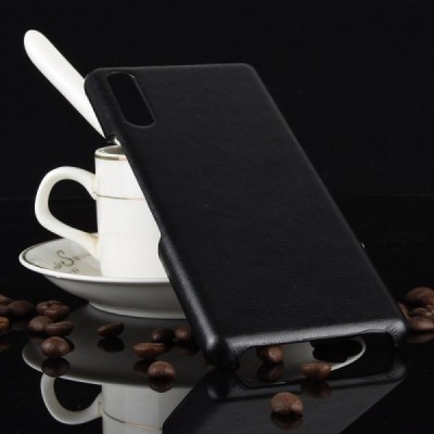Soft Slim serijos Sony Xperia L4 juodas odinis dėklas - nugarėlė | Priedai.lt