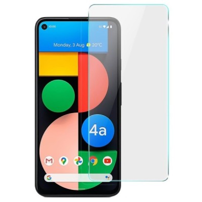 Google Pixel 4A 5G „Imak“ 9H Tempered Glass sustiprintos apsaugos skaidrus pilnai dengiantis apsauginis ekrano stiklas 0,26 mm |