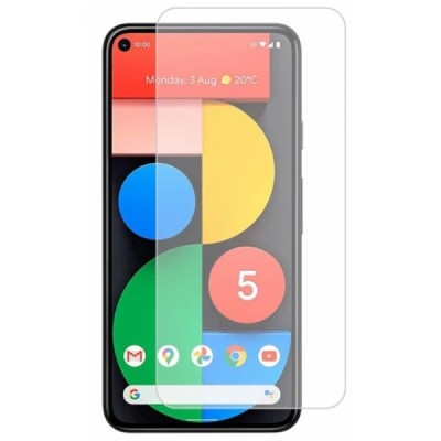 Google Pixel 5 „Calans“ 9H Tempered Glass sustiprintos apsaugos skaidrus pilnai dengiantis apsauginis ekrano stiklas 0,26 mm | P