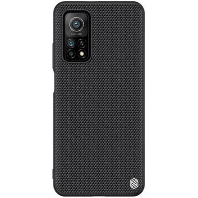 Xiaomi Mi 10T (Mi 10T Pro) „Nillkin“ Textured Case juodas dėklas - nugarėlė | Priedai.lt