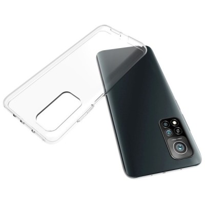 Xiaomi Mi 10T (Mi 10T Pro) kieto silikono TPU skaidrus dėklas - nugarėlė | Priedai.lt