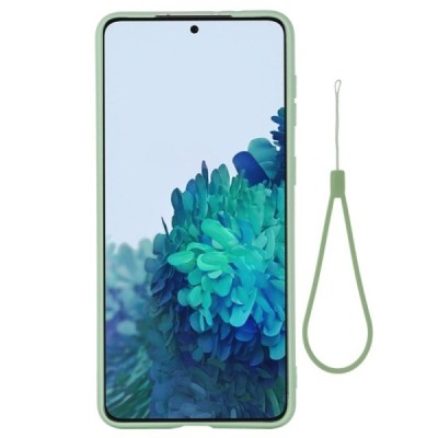 Samsung Galaxy S21 (G991B) Shell kieto silikono TPU žalias dėklas - nugarėlė | Priedai.lt