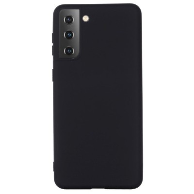 Samsung Galaxy S21+ (G996B) Shell kieto silikono TPU juodas dėklas - nugarėlė | Priedai.lt