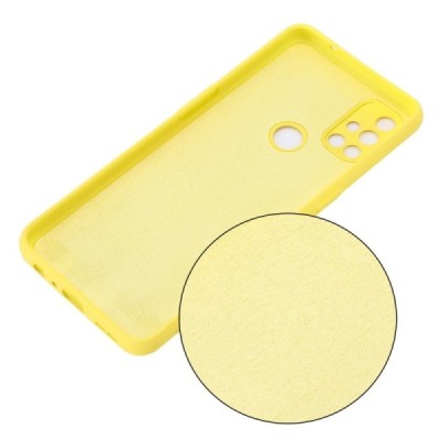 OnePlus Nord N10 5G Shell kieto silikono TPU geltonas dėklas - nugarėlė | Priedai.lt