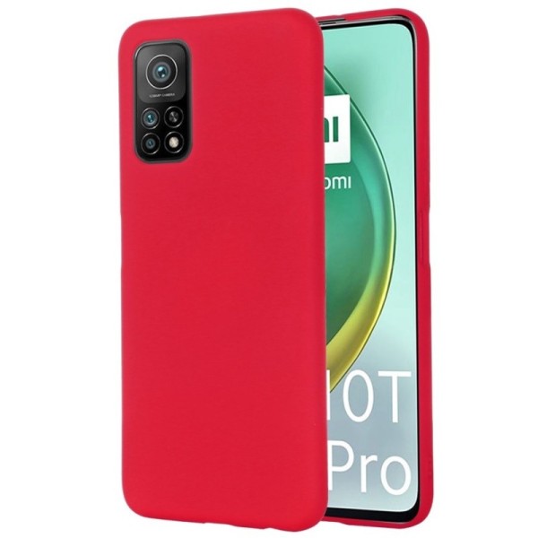 „Shell“ kieto silikono (TPU) dėklas - raudonas (Mi 10T / 10T Pro)