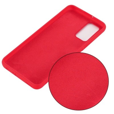 Xiaomi Mi 10T (Mi 10T Pro) Shell kieto silikono TPU raudonas dėklas - nugarėlė | Priedai.lt