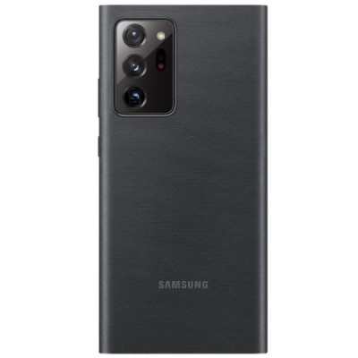 Samsung Galaxy Note 20 Ultra (N986F) originalus Smart Led View Cover atverčiamas juodas dėklas - knygutė | Priedai.lt