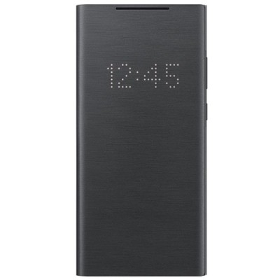 Samsung Galaxy Note 20 (N980F) originalus Smart Led View Cover atverčiamas juodas dėklas - knygutė | Priedai.lt