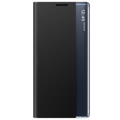 Samsung Galaxy A42 5G View Line juodas atverčiamas dėklas - knygutė | Priedai.lt