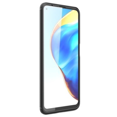 Xiaomi Mi 10T (Mi 10T Pro) kieto silikono TPU juodas dėklas - nugarėlė | Priedai.lt