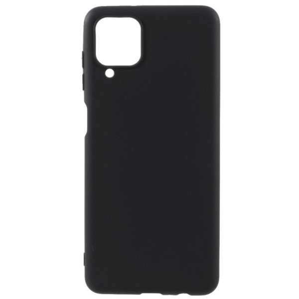 Kieto silikono (TPU) dėklas - juodas (Galaxy A12)