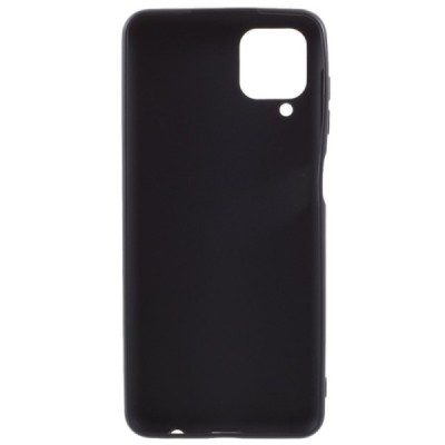 Samsung Galaxy A12 (A125F) kieto silikono TPU juodas dėklas - nugarėlė | Priedai.lt