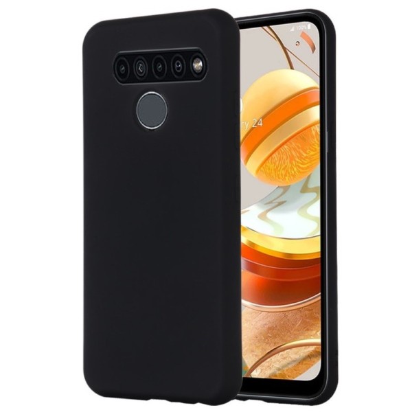 „Shell“ kieto silikono (TPU) dėklas - juodas (K61)