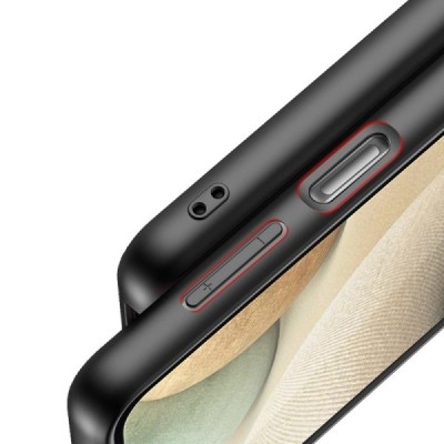 Samsung Galaxy A12 (A125F) „Dux Ducis“ Fino juodas dėklas - nugarėlė | Priedai.lt
