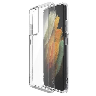 Samsung Galaxy S21 (G991B) kieto silikono TPU skaidrus dėklas - nugarėlė | Priedai.lt