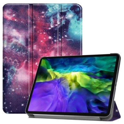 Apple iPad Pro 11 (2021 / 2020 / 2018) atverčiamas spalvotas „Cosmo“ dėklas - knygutė | Priedai.lt