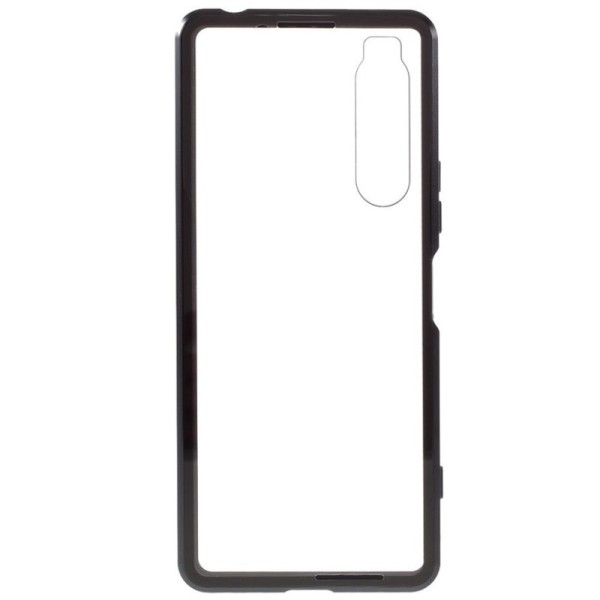 „Frame“ magnetinis pilnai dengiantis dėklas - skaidrus (Xperia 1 II)