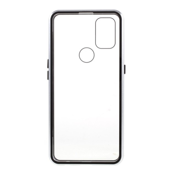 „Frame“ magnetinis pilnai dengiantis dėklas - skaidrus (OnePlus Nord N10 5G)