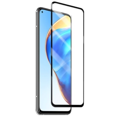 Xiaomi Mi 10T (10T Pro, 10T Lite) „Mocolo“ 9H Tempered Glass sustiprintos apsaugos juodas pilnai dengiantis apsauginis ekrano st