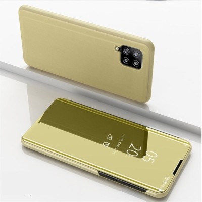 Samsung Galaxy A42 5G plastikinis atverčiamas auksinis dėklas | Priedai.lt