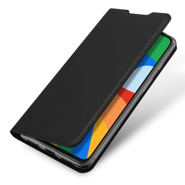 „Dux Ducis“ Skin atverčiamas dėklas - juodas (Pixel 5)