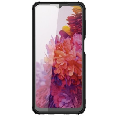 Samsung Galaxy A12 (A125F) Armor skaidrus juodos spalvos apvadais kieto silikono (TPU) dėklas | Priedai.lt