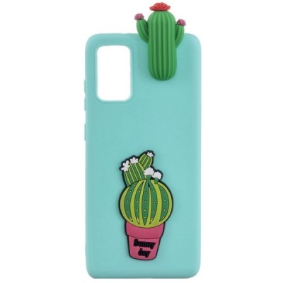 Samsung Galaxy A41 (A415F) „Squezy“ Cactus kieto silikono TPU mėtinis dėklas - nugarėlė | Priedai.lt