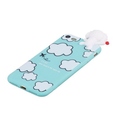 Apple iPhone 7 (iPhone 8, SE 2020) „Squezy“ Dog kieto silikono TPU mėtinis dėklas - nugarėlė | Priedai.lt