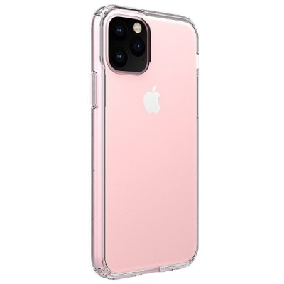 Apple iPhone 11 Pro kieto silikono TPU skaidrus akrilo dėklas - nugarėlė | Priedai.lt