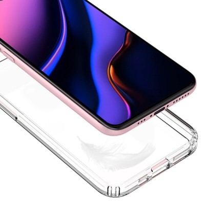 Apple iPhone 11 Pro kieto silikono TPU skaidrus akrilo dėklas - nugarėlė | Priedai.lt