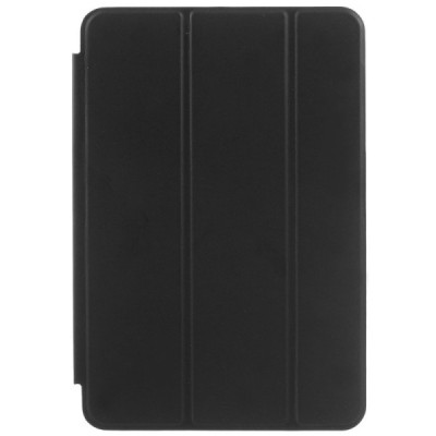 Apple iPad mini 4 (iPad mini 2019) klasikinis atverčiamas juodas odinis dėklas | Priedai.lt