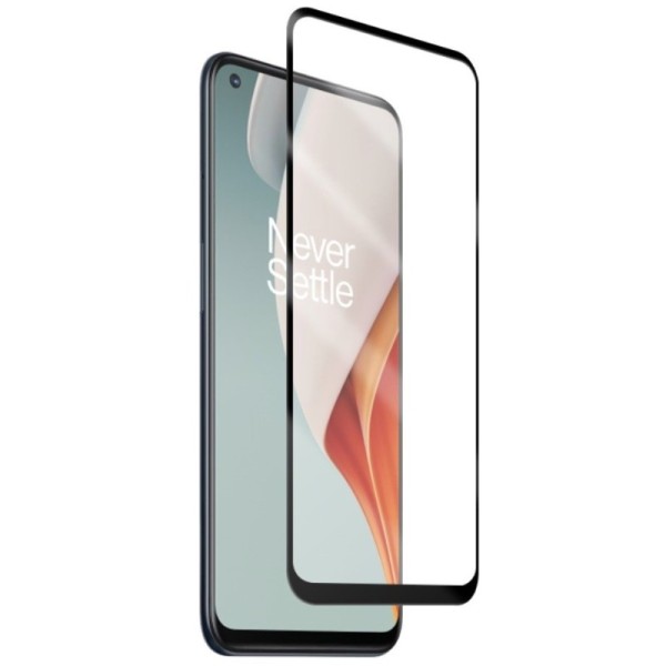 „Mocolo“ 2.5D Tempered Glass apsauginis ekrano stiklas 0.26 mm - juodas (OnePlus Nord N10 5G)