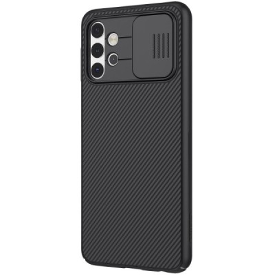 Samsung Galaxy A32 5G „Nillkin“ CamShield juodas dėklas, nugarėlė su kameros apsauga | Priedai.lt