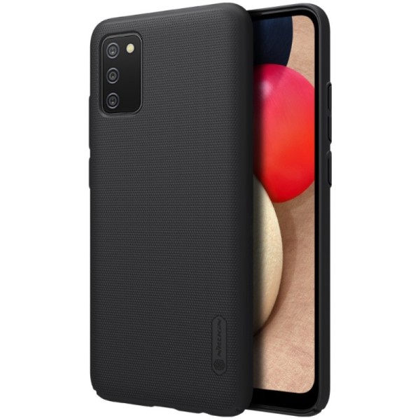 „Nillkin“ Frosted Shield dėklas - juodas (Galaxy M02s)