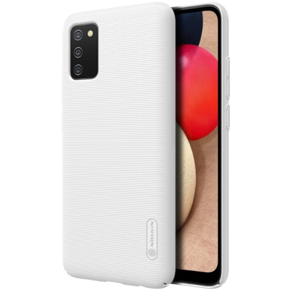 „Nillkin“ Frosted Shield dėklas - baltas (Galaxy M02s)