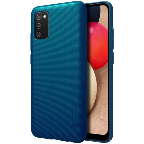 „Nillkin“ Frosted Shield dėklas - mėlynas (Galaxy M02s)