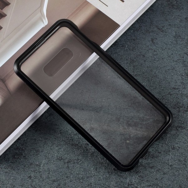 „Frame“ magnetinis pilnai dengiantis dėklas - skaidrus (Galaxy S10e)