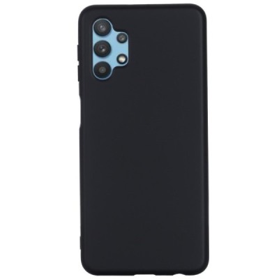 Samsung Galaxy A32 5G Shell kieto silikono TPU juodas dėklas - nugarėlė | Priedai.lt