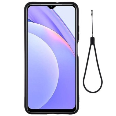 Xiaomi Redmi 9T 5G Shell kieto silikono TPU juodas dėklas - nugarėlė | Priedai.lt
