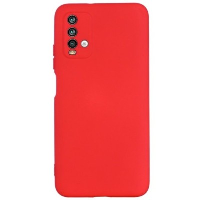 Xiaomi Redmi 9T 5G Shell kieto silikono TPU raudonas dėklas - nugarėlė | Priedai.lt