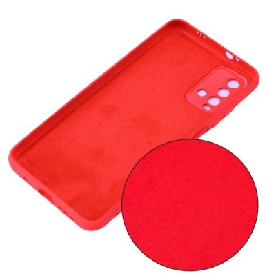 Xiaomi Redmi 9T 5G Shell kieto silikono TPU raudonas dėklas - nugarėlė | Priedai.lt