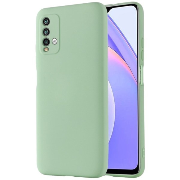 „Shell“ kieto silikono (TPU) dėklas - žalias (Redmi 9T 5G)