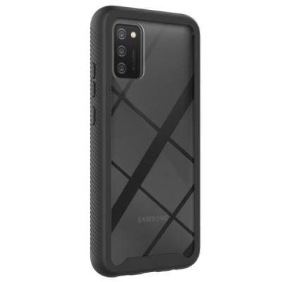 Samsung Galaxy M02s „R-Just“ skaidrus sustiprintos apsaugos dėklas | Priedai.lt