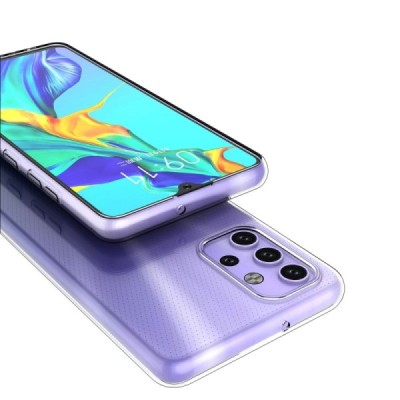 Samsung Galaxy A32 5G skaidrus kieto silikono TPU ploniausias pasaulyje dėklas - nugarėlė | Priedai.lt
