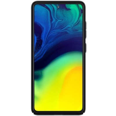 Samsung Galaxy A52 5G (A526B) „Nillkin“ Frosted Shield juodas plastikinis dėklas, nugarėlė | Priedai.lt