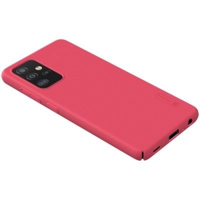 Samsung Galaxy A52 5G (A526B) „Nillkin“ Frosted Shield raudonas plastikinis dėklas, nugarėlė | Priedai.lt