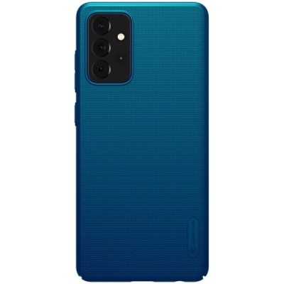 Samsung Galaxy A72 5G (A726B) „Nillkin“ Frosted Shield mėlynas plastikinis dėklas, nugarėlė | Priedai.lt