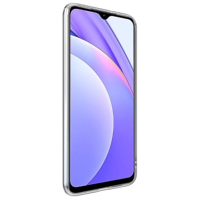 Xiaomi Redmi 9T 5G „Imak“ kieto silikono TPU skaidrus dėklas - nugarėlė | Priedai.lt